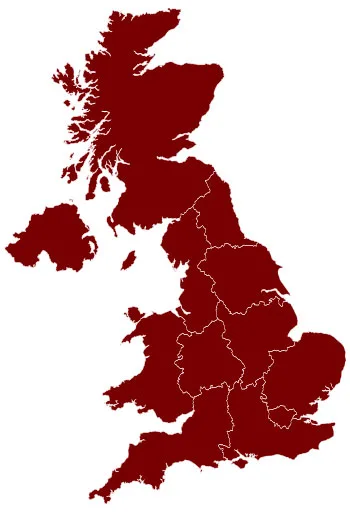 Locations in The UK We Provide CAD Drafting, CAD Outsourcing and Technical Drawings Services